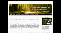 Desktop Screenshot of careercoachrickduff.com